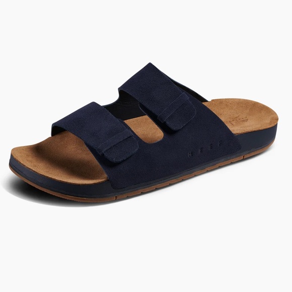 Reef Ojai Two Bar‎ Navy/ Brown 13 New With Tags